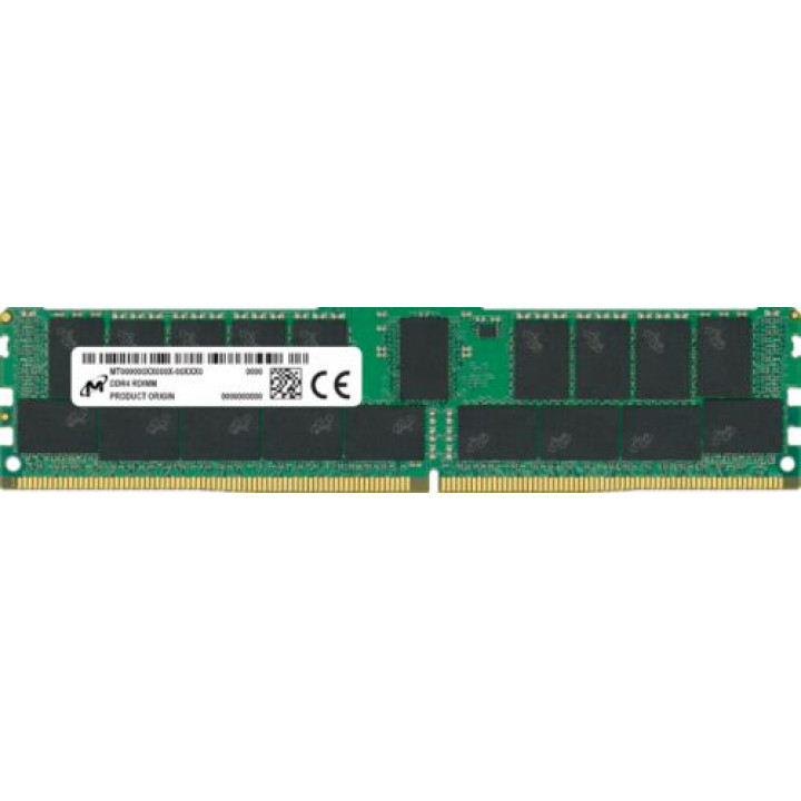 Модуль памяти Micron MTA18ASF2G72PZ-3G2J3 (PC4-25600 3200MHz CL22 ECC Reg) Модуль памяти Micron MTA18ASF2G72PZ-3G2J3 (PC4-25600 3200MHz CL22 ECC Reg)