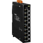 Промышленный коммутатор ICP DAS NS-208PSE CR (Unmanaged 8-Port Industrial 10/100 Mbps PoE(PSE) Ethernet Switch)