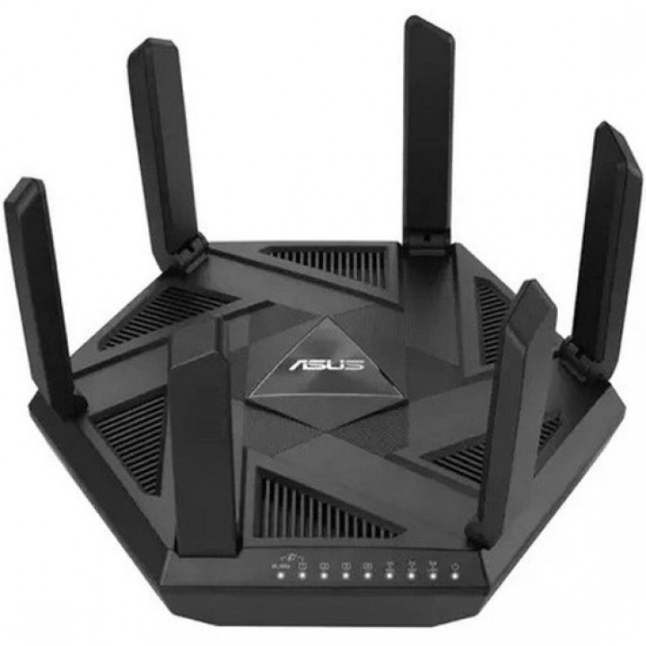Маршрутизатор ASUS RT-AXE7800 RT-AXE7800 (Wi-Fi 6E, трехдиапазонный 2.4/5/6 ГГц, 4804 Мбит/с, 5xLAN, USB, QoS, MU-MIMO)
