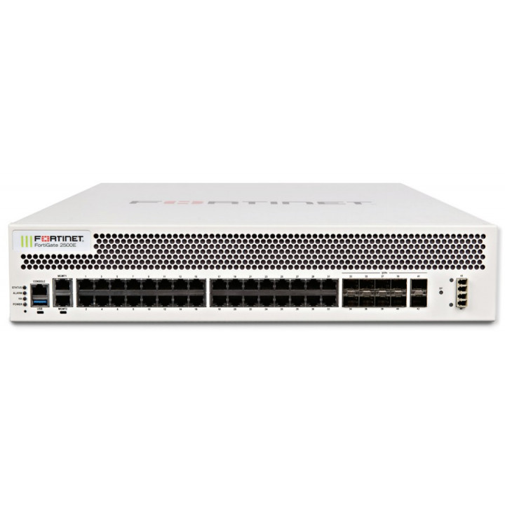 Межсетевой экран Fortinet FG-2500E (10x10GE SFP+, 34xGE RJ45, 480GB SSD)