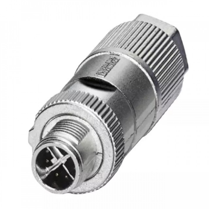 Разъем MOXA M12X-8PMM-IP67 (8-контактный M12 X-coded "папа", Phoenix Contact, IP67)
