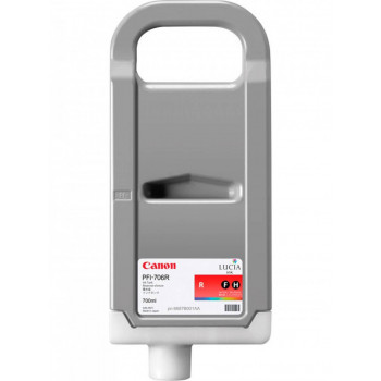 Струйный картридж Canon PFI-706R красный 6687B001