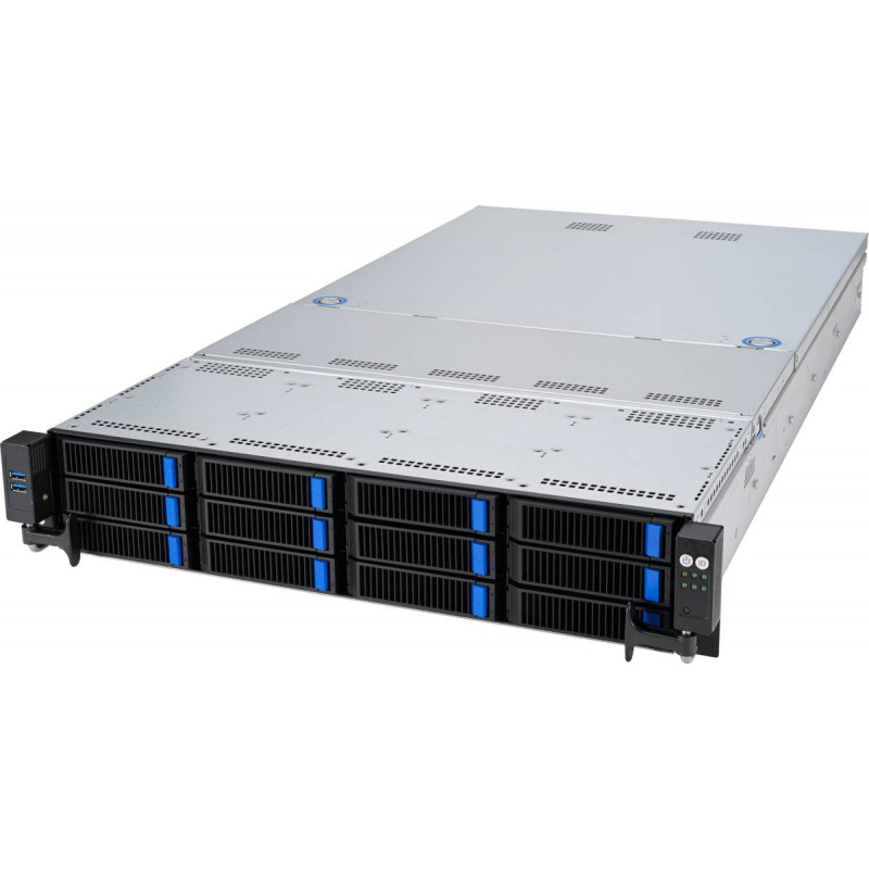 Серверная платформа ASUS 90SF02G1-M002Y0 (RS520A-E12-RS12U, 12NVMe, 1.6kW)
