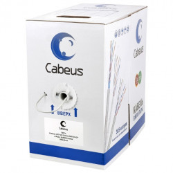 Кабель витая пара Cabeus UTP-4P-Cat.5e-PATCH-GY, 305м