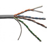 Кабель витая пара Lanmaster LAN-5EUTP-LSZH-GY, 305 м