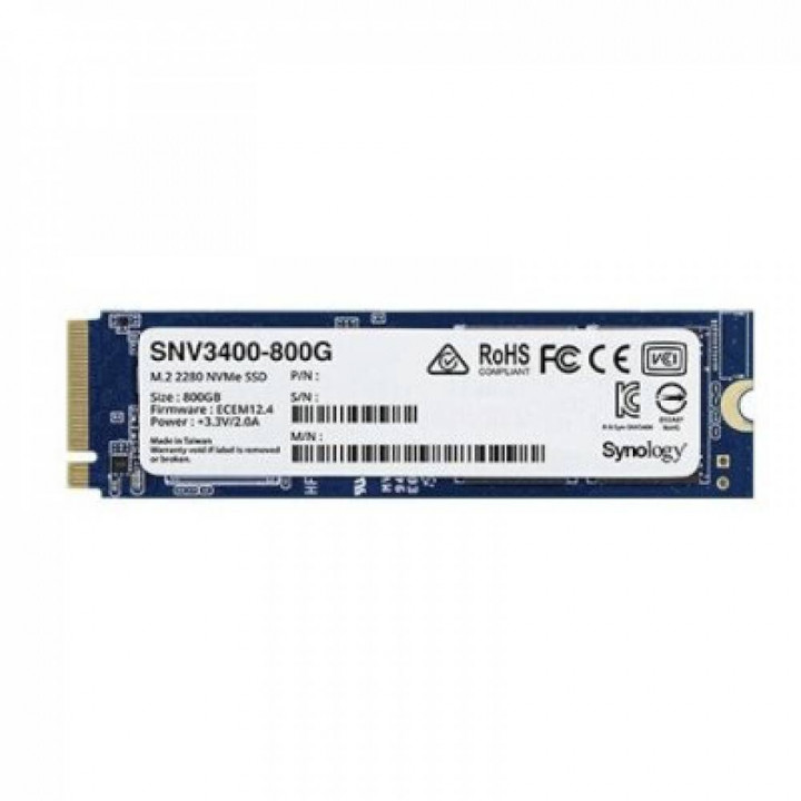 Серверный жесткий диск Synology SNV3000 SNV3500-800G (PCIe 3.0 x4, M.2 22110, 800GB)