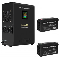 Источник бесперебойного питания + батарея Exegate FineSine SX-2500.LCD.AVR.2SH + 2x DT 12120 (120Ач)
