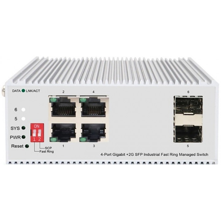 Коммутатор ORIGO OI3106/A1A (4x1000Base-T, 2x1000Base-X SFP)