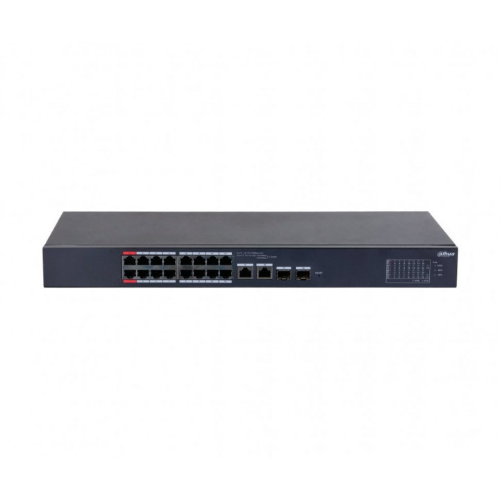 Коммутатор Dahua DH-CS4218-16ET-135 (16-портовый PoE, облачное управление, до 135Вт) Коммутатор Dahua DH-CS4218-16ET-135 (16-портовый PoE, облачное управление, до 135Вт)