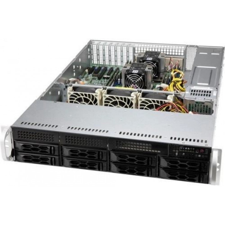 Корпус серверный Supermicro CSE-LA25TQC-R609LP (2U, Complete chassis)