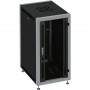 Шкаф коммутационный SYSMATRIX SL 6642.912 (напольный 22U 600x600мм, стеклянная дверь, черный, 800кг)