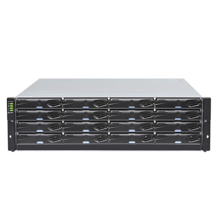 Система хранения данных Infortrend ESDS 1016R2C-B (EonStor DS1000 Gen2, 3U/16bay, dual controller, 8x1G iSCSI, 2x2GB)