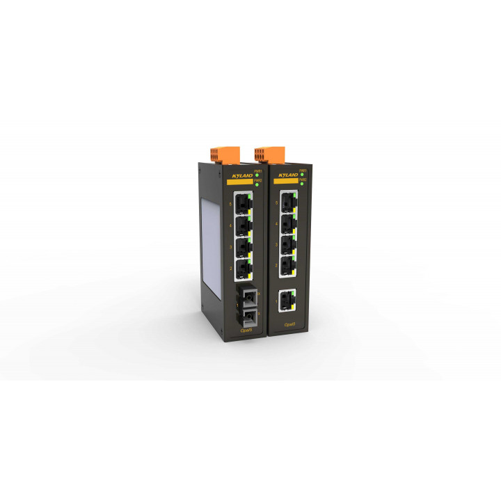 Промышленный коммутатор Kyland Opal5-E-1M4T-SC05-LV-LV (1x100Base-FX MM SC, 4x10/100Base-TX)