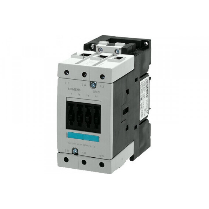 Контактор Siemens 3RT1046-1AP00 (3-полюсный, AC-3, 45 кВт/400В, управление 230V AC 50Гц, S3, винтовые клеммы) Контактор Siemens 3RT1046-1AP00 (3-полюсный, AC-3, 45 кВт/400В, управление 230V AC 50Гц, S3, винтовые клеммы)