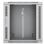 Шкаф телекоммуникационный Cabeus SH-05F-9U60/45 (19" настенный 9U 600x450x501мм, дверь стекло)