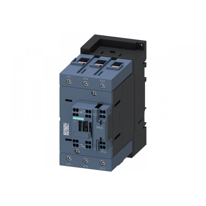 Контактор Siemens 3RT2047-3AP00 (3-полюсный, 55 кВт AC3/400В, типоразмер S3, 1НО+1НЗ) Контактор Siemens 3RT2047-3AP00 (3-полюсный, 55 кВт AC3/400В, типоразмер S3, 1НО+1НЗ)