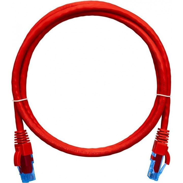 Коммутационный шнур U/UTP 4 пары кат.6 NIKOMAX NMC-PC4UE55B-030-C-RD (3м, красный, 250МГц, LSZH) Коммутационный шнур U/UTP 4 пары кат.6 NIKOMAX NMC-PC4UE55B-030-C-RD (3м, красный, 250МГц, LSZH)