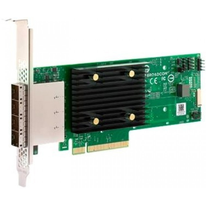HBA-адаптер ACD ACD 9500-16e (PCIe Gen4 x8 LP, Tri-Mode SAS/SATA/NVMe 12G HBA, 16port)