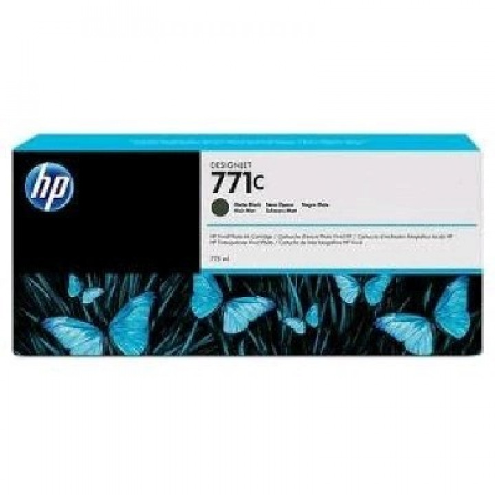 Картридж HP B6Y07A (771C, черный матовый, 775ml)