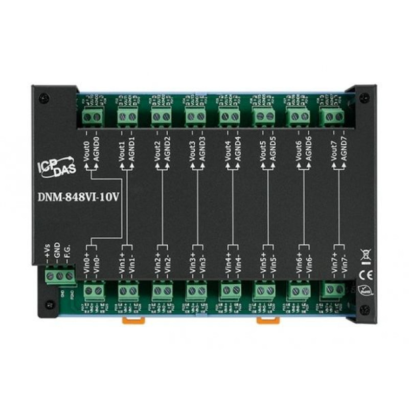 Преобразователь ICP DAS DNM-848VI-10V