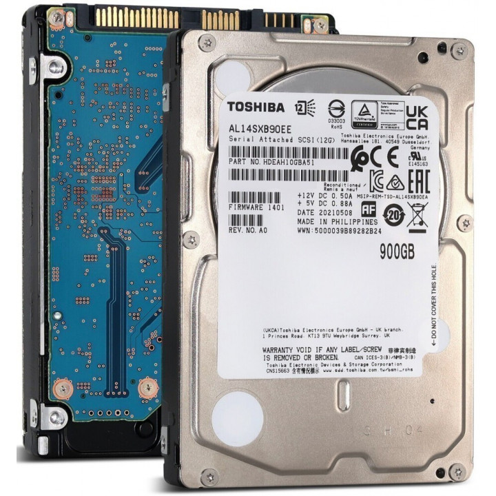 Жесткий диск Toshiba AL14SXB90EE (SAS 12Gb/s, 2.5", 900GB, 15000rpm, 128MB)