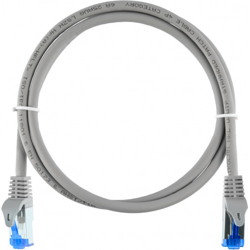 Коммутационный шнур NIKOMAX NMC-PC4SE55B-ES-003-C-GY (S/FTP, кат.6, 250МГц, 2xRJ45, LSZH, 0.3м)