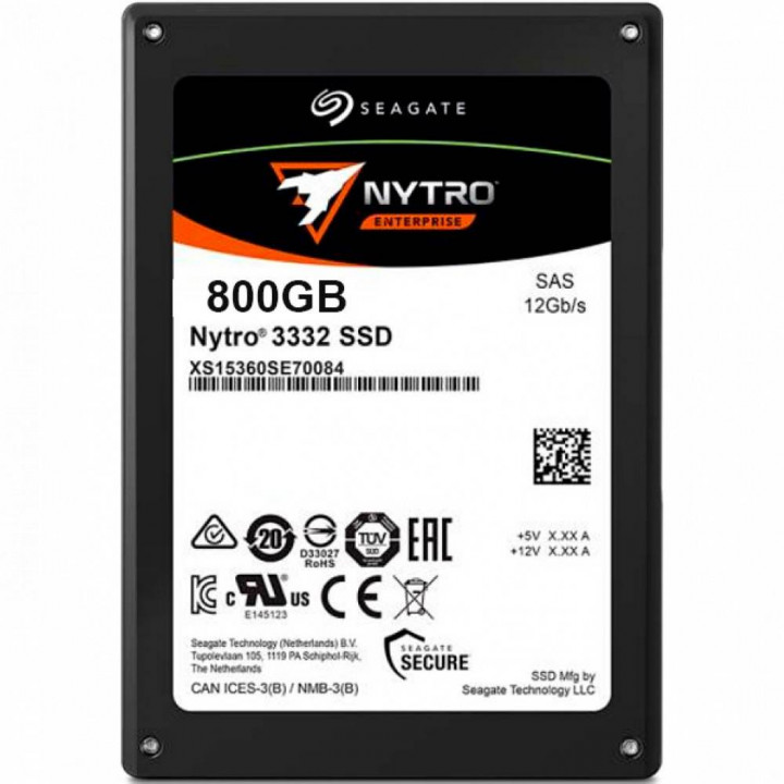 Жесткий диск Seagate XS800LE70084 (2.5", 800 ГБ, SAS 12Gb/s, SSD, 3DWPD)