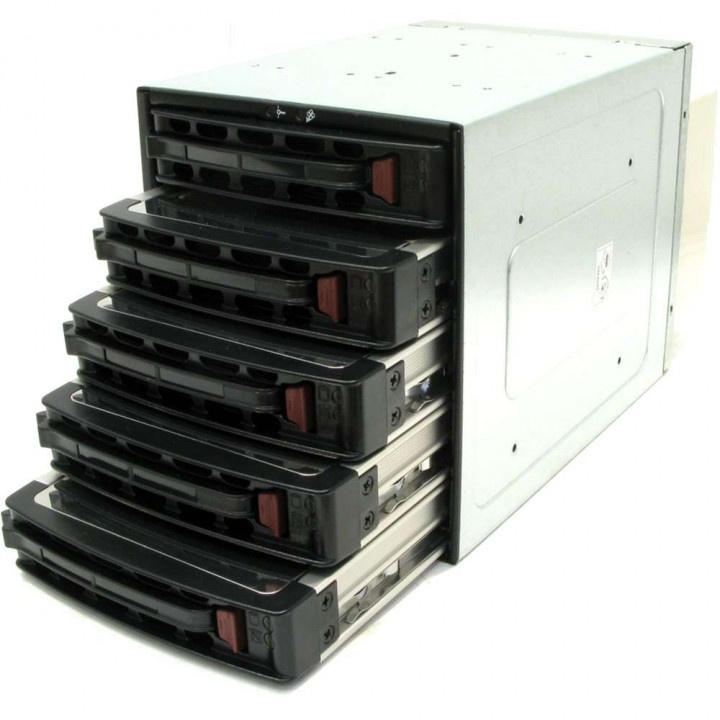Корзина для жестких дисков Supermicro CSE-M35TQB (BLACK SAS/SATA MOBILE RACK W/ SES2)
