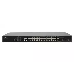 Коммутатор управляемый L2+ Uniview NSW5110-24GT4GP-IN Коммутатор управляемый L2+ Uniview NSW5110-24GT4GP-IN