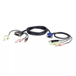 Кабель KVM ATEN 2L-7DX2U Кабель KVM ATEN 2L-7DX2U