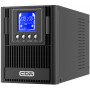 Источник бесперебойного питания CBR ESN-1KT-3F-LCHERSC (Online 1000VA/1000W Tower 3xSchuko, LCD, HID-USB, RS232, EPO, SNMP slot)