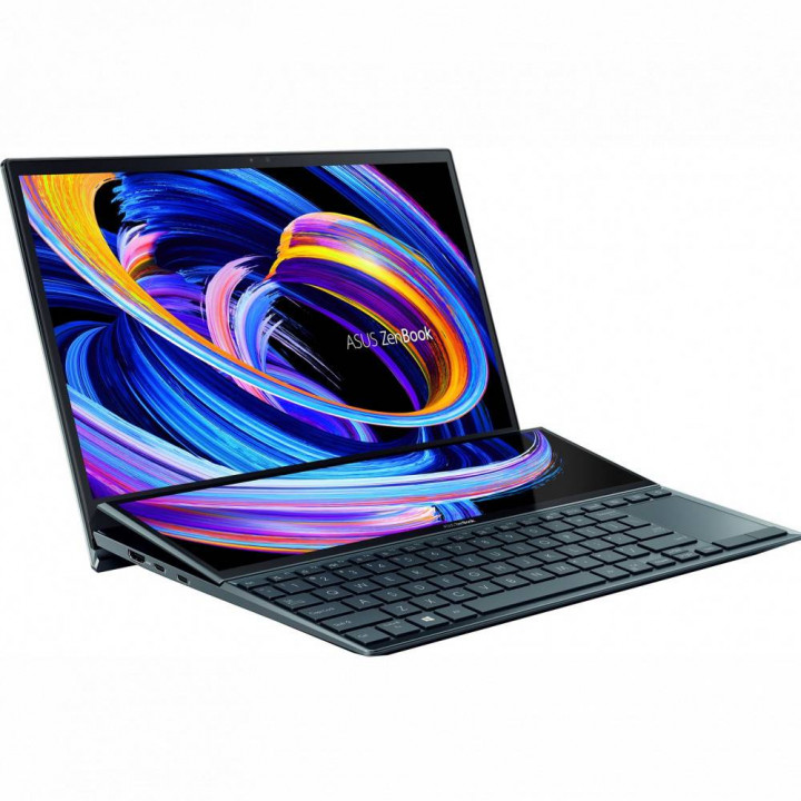 Ноутбук ASUS ZenBook Duo 14 UX482EA-HY035T 90NB0S41-M03290 (Core i5 1135G7, 14", 16Gb, 512Gb SSD, Win10, ScreenPad)