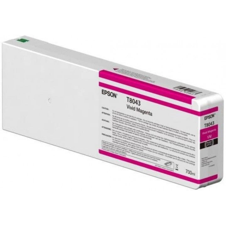 Картридж Epson C13T804300 (SC-P6000/7000/8000/9000 XXL Magenta UltraChrome HDX/HD 700ml) Картридж Epson C13T804300 (SC-P6000/7000/8000/9000 XXL Magenta UltraChrome HDX/HD 700ml)