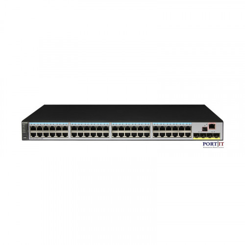 Коммутатор Huawei S5700-52X-LI-DC (48 портов GE RJ45, 4 10GE SFP+, DC -48V)