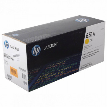 Лазерный картридж HP 651A желтый CE342A