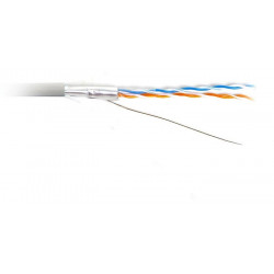 Кабель Hyperline UUTP2-C5-S24-IN-LSZH-GY-500
