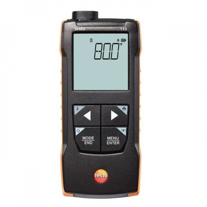 Термометр Testo 110 (Pt100, NTC, точность ±0.2°C, Bluetooth) Термометр Testo 110 (Pt100, NTC, точность ±0.2°C, Bluetooth)