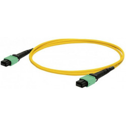 Патч-корд Hyperline FHD-MC3-9S-MPOF12/AS-MPOF12/AS-A-5M-LSZH-YL, 5м Патч-корд Hyperline FHD-MC3-9S-MPOF12/AS-MPOF12/AS-A-5M-LSZH-YL, 5м