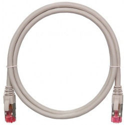 Коммутационный шнур S/FTP 4 пары, категория 6А, 7,5м NIKOMAX NMC-PC4SA55B-075-C-GY