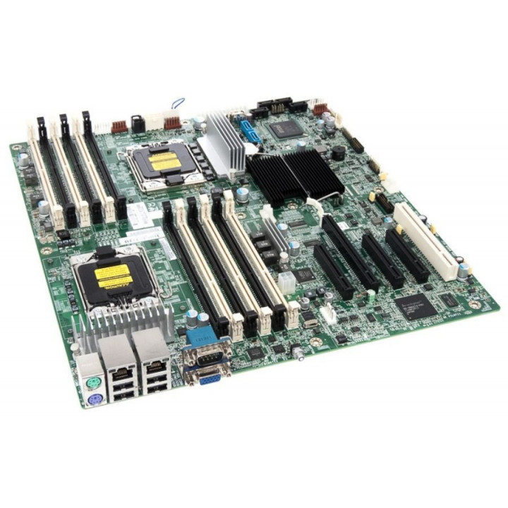 Материнская плата HP 466611-001 (i5500 Dual Socket 1366, 12DDR3, E-ATX) Материнская плата HP 466611-001 (i5500 Dual Socket 1366, 12DDR3, E-ATX)