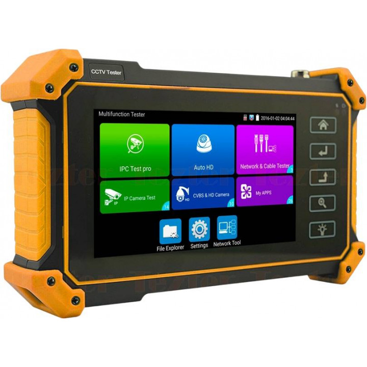 Тестер Tezter TIP-H-5 (5" сенсорный, Android, Full HD, AHD/CVI/TVI/CVBS/IP)
