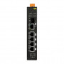 Промышленный коммутатор ICP DAS NSM-205GP CR (4xPoE+ 10/100/1000TX, 1x комбопорт, слот SFP)