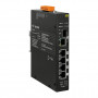 Промышленный коммутатор ICP DAS NSM-205GP CR (4xPoE+ 10/100/1000TX, 1x комбопорт, слот SFP)