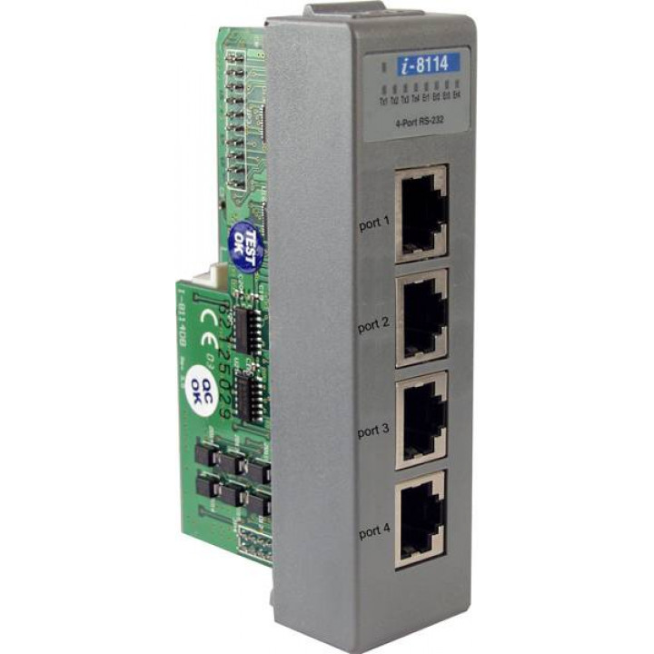 Модуль ICP DAS I-8114/C4-G CR (4 порта RS-232, с кабелями) Модуль ICP DAS I-8114/C4-G CR (4 порта RS-232, с кабелями)