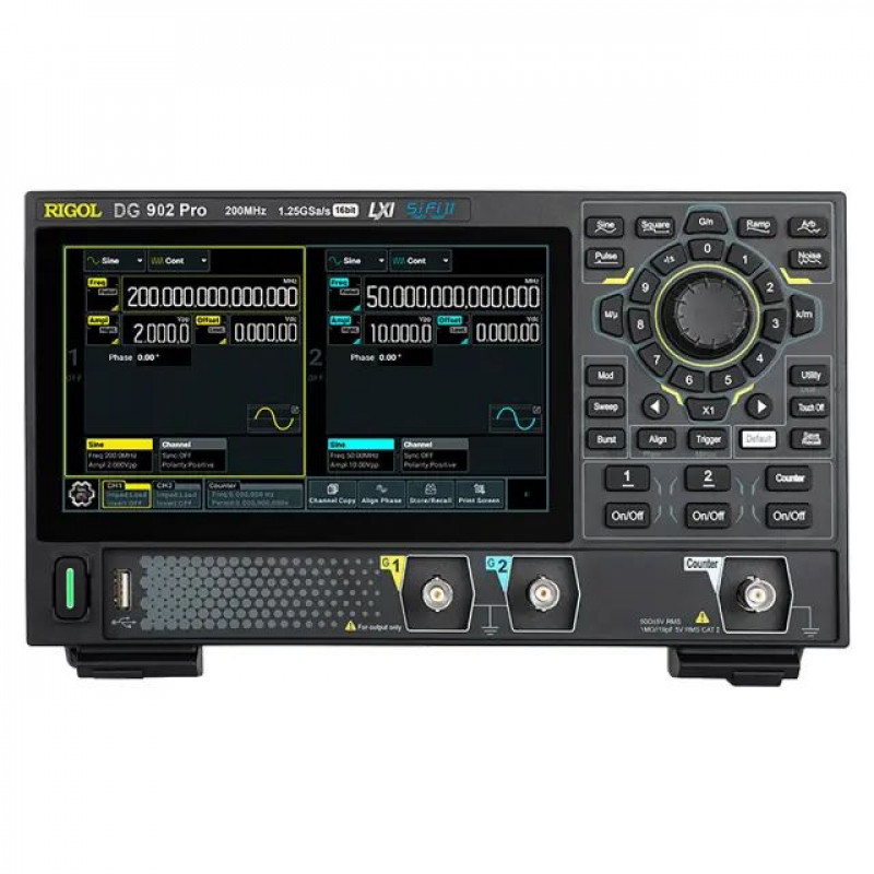 Генератор сигналов произвольной формы RIGOL DG902 Pro (70 МГц, 2 канала)