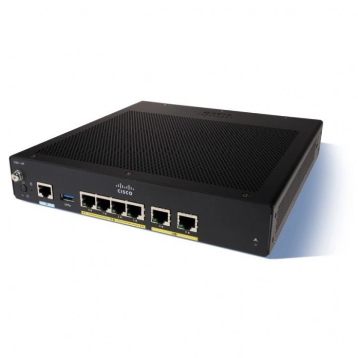 Маршрутизатор Cisco C921-4PLTEGB (4G LTE/HSPA+ для EU, 4xGE)