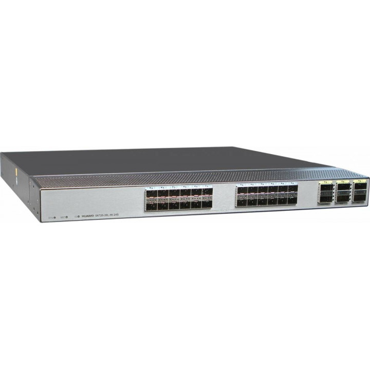 Коммутатор Huawei S6720-30L-HI-24S (24x10G SFP+, 4x40G QSFP+, 2x100G QSFP28)