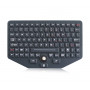 Промышленная клавиатура Key Technology K-TEK-M275-OTB-FN-OEM-US/RU-USB (настольная, силиконовая, русифицированная, IP65, 92 клавиши, трекбол, USB)