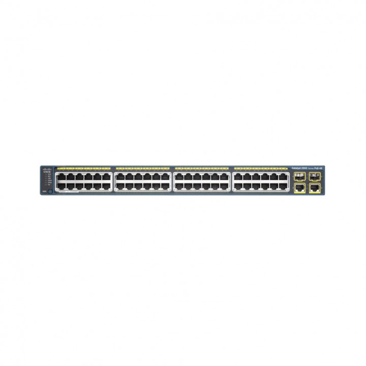 Коммутатор Cisco WS-C2960X-48TS-L (48 GigE, 4x1G SFP, LAN Base)