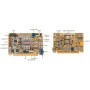 Промышленная плата IEI PCISA-BT-E38451 (PCISA Half size, Intel Atom, VGA, iDP)